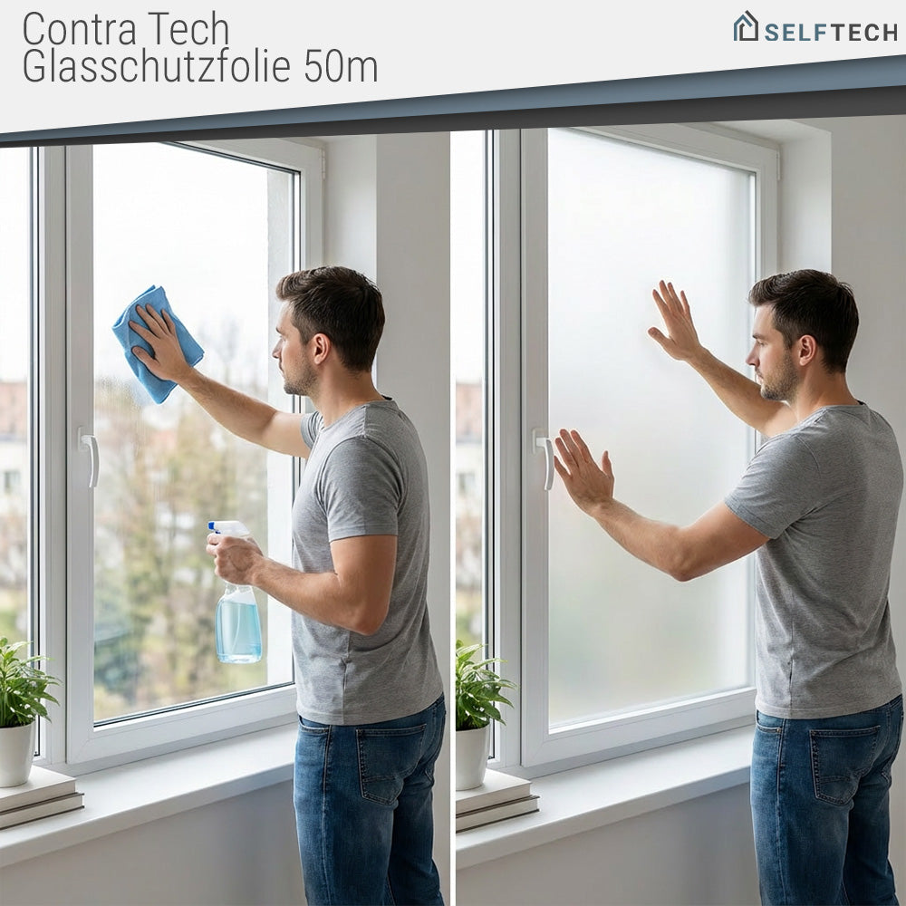 Contra Tech Glasschutzfolie - 50m