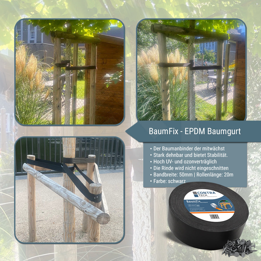 BaumFix - EPDM Baumgurt - 20m inkl. Nägel