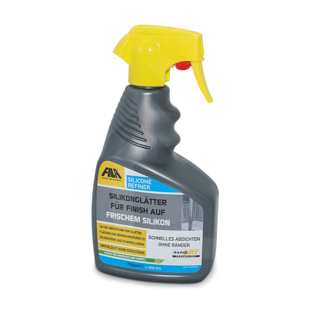 Selftech Fila Silikon Glätter Spray 750 ml – Produktbild des Silikonsprays zum Glätten von Dichtstoffen, Onlineshop der Selftech Systembaustoffe GmbH