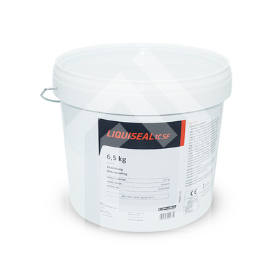 Carlisle Liquiseal 1CSF – 6,5-kg-Eimer, gebrauchsfertiges Abdichtungssystem für flüssig aufgetragene Bauwerksabdichtungen mit hoher Elastizität und Haftung