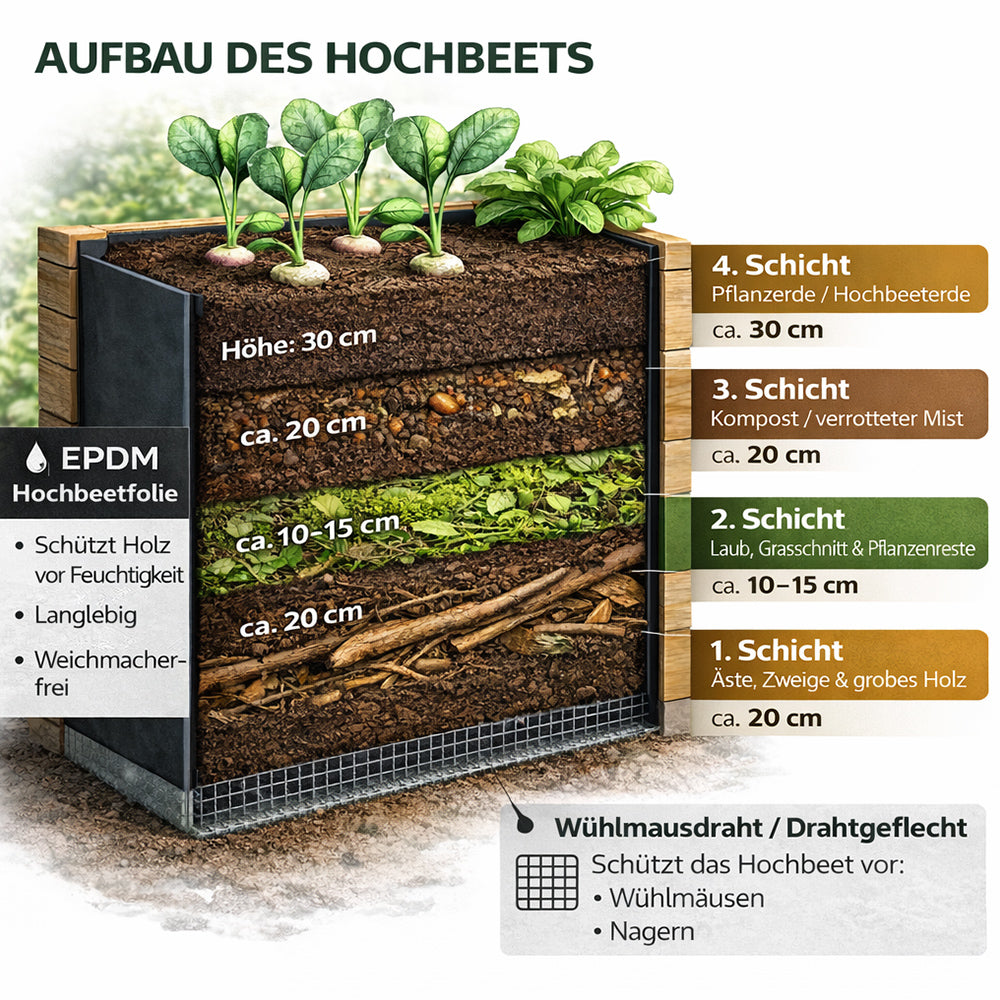 Contra Tech - EPDM Hochbeetfolie