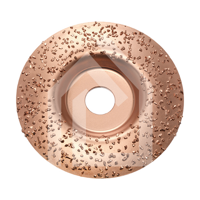 Contra Abrasives Hartmetall Schleifscheibe 125 mm, gewölbte Form für präzises Schleifen und Materialabtrag auf Metalloberflächen