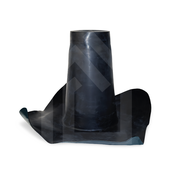 Hertalan Rohrmanschette für Rohrdurchmesser 120 bis 180 Millimeter, 300 Millimeter Höhe, flexible EPDM-Dichtung zur Abdichtung von Rohren und Durchführungen