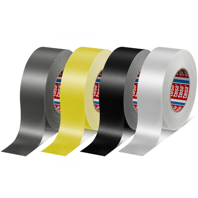 tesa Premium Gewebeband 4688 Panzertape – starkes, reißfestes Gewebeband für Reparaturen und vielseitige Einsatzbereiche - Farbe Gruppenbild