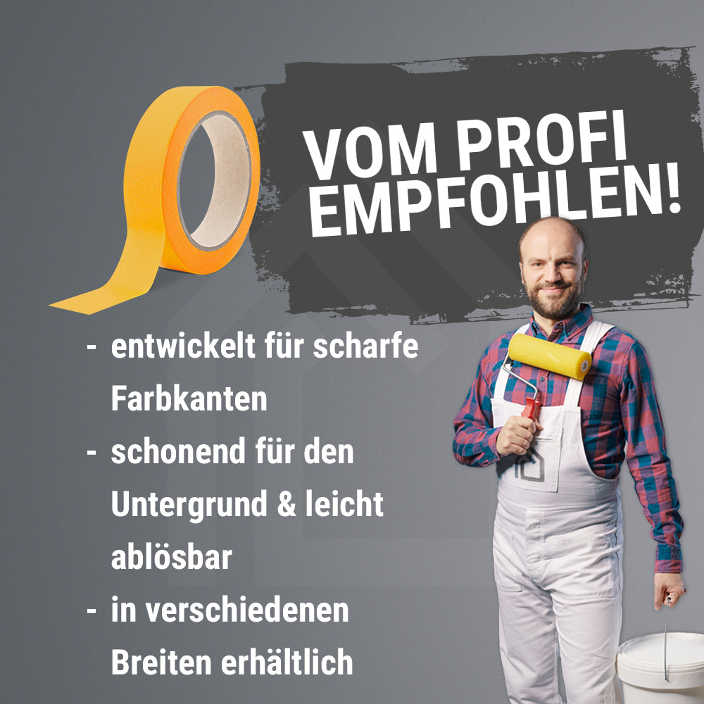 Selftech Washi Tape im 3er-Set – 50 mm breites Malerkrepp für saubere Farbkanten und präzises Abkleben bei Maler- und Renovierarbeiten-7