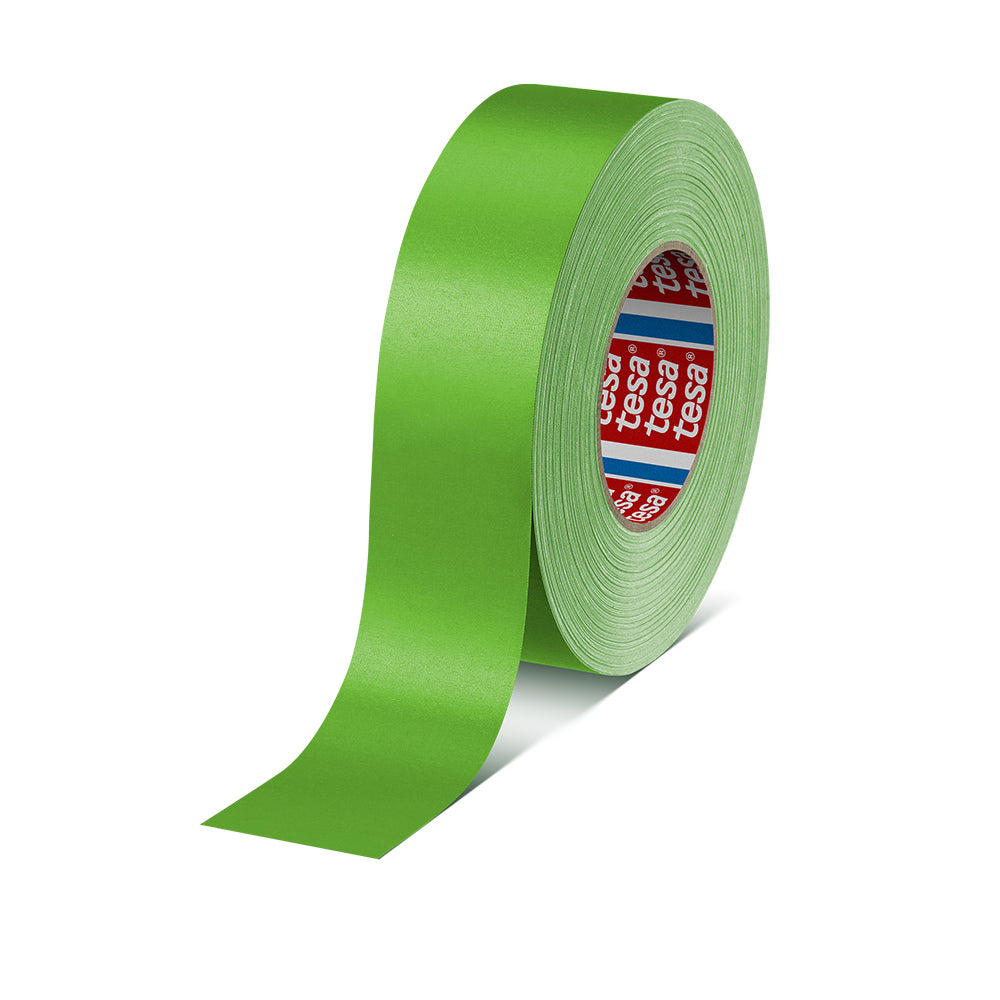 tesa Premium Gewebeband 4651 Panzertape – starkes, reißfestes Gewebeband für Reparaturen und vielseitige Einsatzbereiche - Farbe gruen