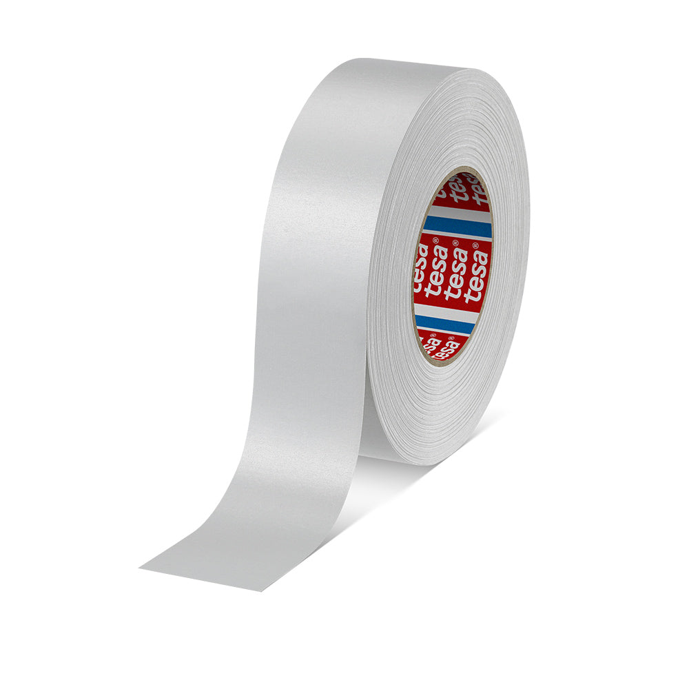 tesa Premium Gewebeband 4651 Panzertape in Weiß – widerstandsfähiges, reißfestes Klebeband für Reparaturen und professionelle Anwendungen
