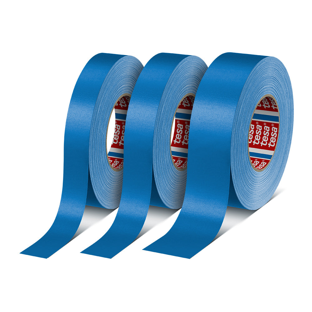 tesa Premium Gewebeband 4651 Panzertape – starkes, reißfestes Gewebeband für Reparaturen und vielseitige Einsatzbereiche - Farbe blau