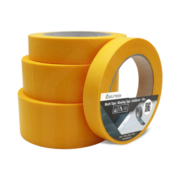 Selftech-Washi-Tape-Masking-Klebeband-Malerkrepp-Artikelbild-alle-Größen-Etikett